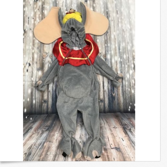 Disney Other - Dumbo Costume Authentic Disney Store Baby 18 Month